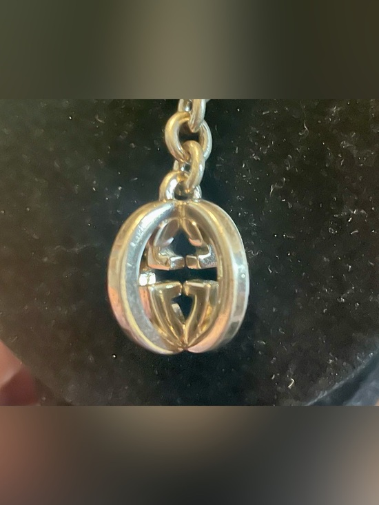 Gucci Jewelry - Gucci, authentic Silver Interlocking GG Pendant Necklace